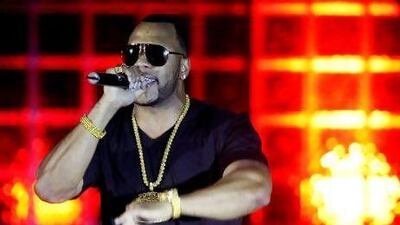 Flo Rida performs on stage. Matt Sayles / AP
