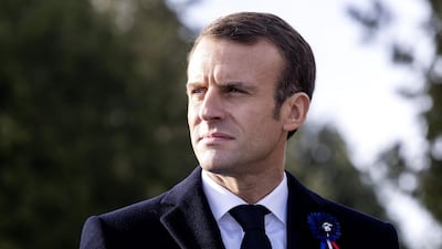 French president Emmanuel Macron (AFP)