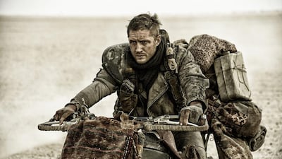 Tom Hardy as Max in a scene from Mad Max: Fury Road. AP Photo / Warner Bros Pictures, Jason Boland