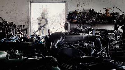 The Hyperdrive Shop, part of Cédric Delsaux’s Star Wars-themed exhibition, The Dark Lens – The Dubai Invasion.