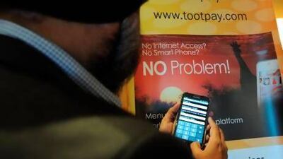 Global mobile payment transactions will surpass US$235 billion before the end of the year, according to Gartner. Alexander Joe / AFP