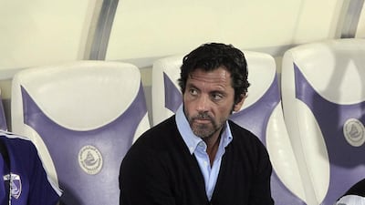 Al Ain can only win by scoring more goals, says the coach Quique Sanchez Flores. Jeffrey E Biteng / The National
