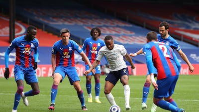 Scott Dann - 6: Vital header over his own bar in six-yard box just after half-time to deny City certain goal. Like rest of Palace's team, spent second half chasing shadows. Getty