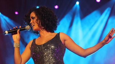 Whitney Houston. Courtesy Madinat Jumeirah