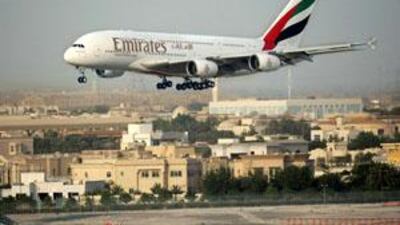 Declining passenger levels have led to Emirates withdrawing the world's largest airliner from its New York route.