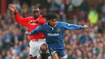 April 1996. FA Cup semi-final. Chelsea 1 Manchester United 2. Chelsea had taken charge early on of the semi-final at Villa Park as Ruud Gullit found the net. But United hit back in the second half and strikes from Andrew Cole and David Beckham gave them victory and a place in the final against Liverpool.