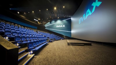 The Imax with Laser at Vox Cinemas at Mall of the Emirates, claims to have the cheapest ticket prices to experience the new system. Courtesy Vox Cinemas
