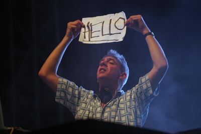 Fatboy Slim has played in Dubai several times, including here in 2009 at Barasti. Randi Sokoloff / The National