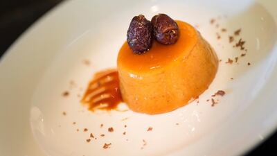 Date cheesecake. Courtesy Six Senses Zighy Bay