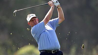 Montgomerie will have been more happy with the performance of his Ryder Cup contenders, rather than his own.