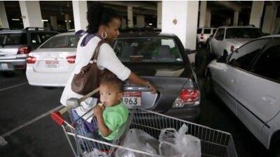 There are a lot of large families here, and I don't know how they do it. It must cost them so much to be relatively healthy. -- Valerie Thomas, an American national who says her fresh produce bill is 50 per cent higher than a year ago, when she first moved to the UAE. Sammy Dallal / The National