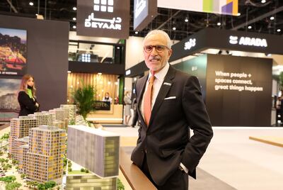 Nasser Amer, Deyaar's sales vice president. Pawan Singh/The National