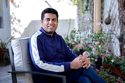 Ebaad Naeem has 10 credit cards but always pays them off in full every month. Victor Besa / The National