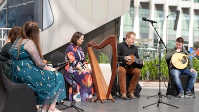 A traditional cultural performance wows the crowds.