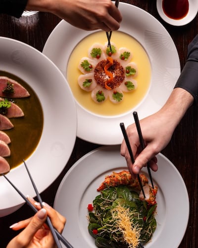 Nobu Dubai is part of the restaurant empire part-owned by actor Robert De Niro. Photo: Nobu Dubai