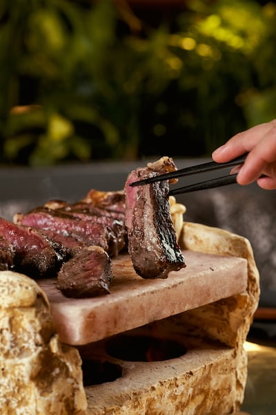 The Wagyu tenderloin at Amelia. Photo: Amelia