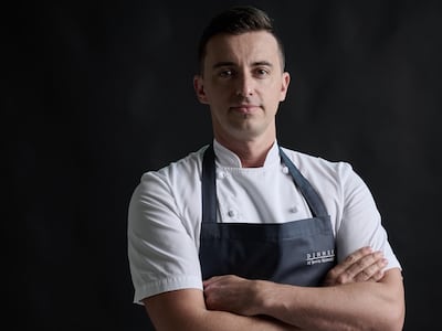 Chef Tom Allen leads the kitchen in Dubai. Photo: Dinner by Heston Blumenthal