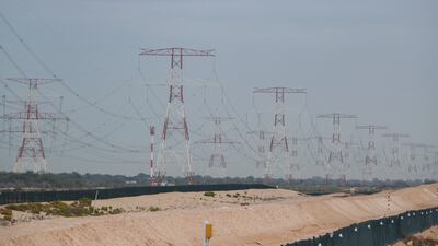 Winds are set to reach up to 40kph for the remainder of the week. Victor Besa / The National