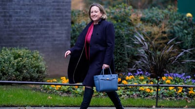 Britain's Secretary of State for International Development Anne-Marie Trevelyan. EPA