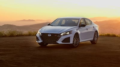 The most prominent feature of the 2023 Altima is a new front fascia. All photos: Nissan