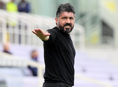 Gennaro Gattuso was appointed Marseille manager at the end of September. Reuters