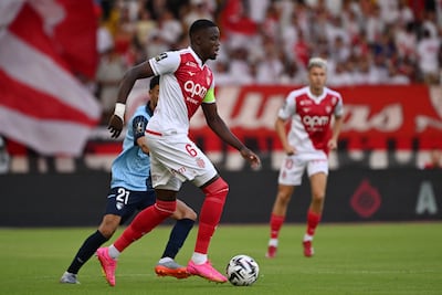 Monaco's Swiss midfielder Denis Zakaria in action. AFP