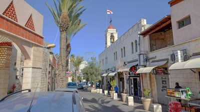 Church of St George, built in 1870, pictured in modern-day Lod, Israel. It is built over a ruined 12th-century Crusader structure. Alamy