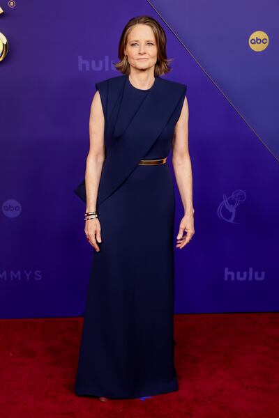 Jodie Foster wears Louis Vuitton. EPA