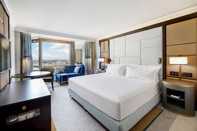 Hilton Budapest has undergone a refurbishment. Courtesy Hilton Budapest