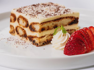 Pair the tiramisu with an espresso. Photo: Madeo