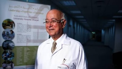 Dr Hossam Al Din Hamdy, the vice chancellor for the Colleges of Medicine and Health Sciences at Sharjah University Hospital, says the patient would have faced a lifetime of discomfort without intervention.