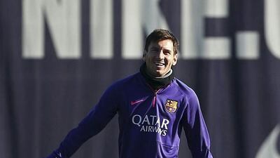 Lionel Messi remains the most vital component of Barcelona’s success. Toni Albir / EPA