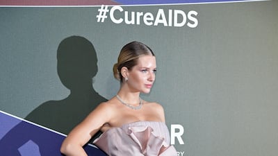 Lottie Moss attends the Amfar Gala Milano 2019 at Palazzo Mezzanotte on September 21, 2019 in Milan, Italy. Getty Images