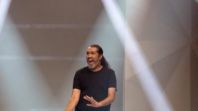 Essa Bhagoorwala. Essa collection. 2013 Fashon Forward. Madinat Jumeriah, Dubai. Duncan Chard for the National