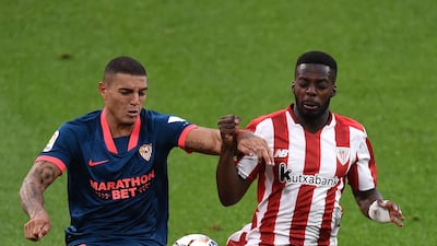 Diego Carlos of Sevilla, up £22.8m to £45.61m. Getty