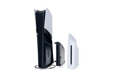 The PlayStation 5 Pro will not come with a disc drive, but one can be bought and attached. Photo: Sony Interactive Entertainment