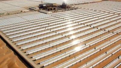 Shams 1, a solar plant with the capacity to power 20,000 homes in Abu Dhabi, will be ready this year.