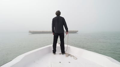 Tarek Al-Ghoussein's "Abu Dhabi Archipelago (Hami Roha Gassar)", part of his Odysseus project to document Abu Dhabi's 215 islands. Courtesy Tarek Al-Ghoussein