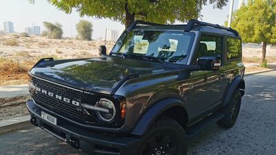 The Ford Bronco is back after a 25-year hiatus. This is the vehicle tested by The National. All photos: Damien Reid