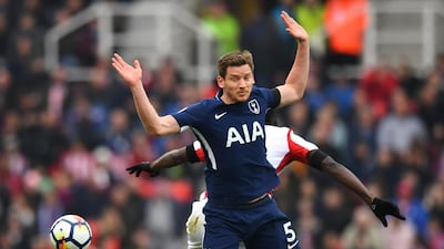 Tottenham's Jan Vertonghen. Dylan Martinez / Reuters