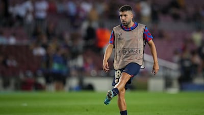 Jordi Alba, €400,577 a week. Getty