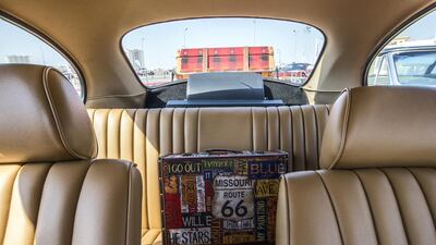 The interior of a 1965 Beetle owned by Saeed Alhelaly. Leslie Pableo for The National