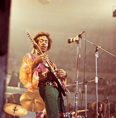 Jimi Hendrix. Getty