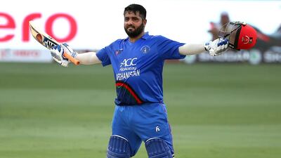 “What we saw today was the real Shahzad,” captain Asghar Afghan said of Mohammed Shahzad’s century against India for Afghanistan. “Unfortunately it came in the last match.” It was worth the wait. Shahzad was brutal from one end, while at the other, Afghanistan’s batsmen were bewitched by India’s thrifty bowlers. Shahzad celebrated it with arms spread wide and a slight backward lean, like a shorter, rounder Dhawan. AP Photo