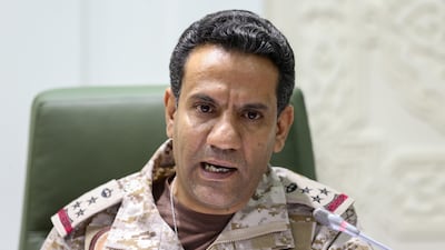 Saudi-led coalition spokesman Brig Gen Turki Al Malki. Reuters