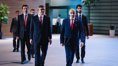Sheikh Abdullah's visit to Japan is part of a tour of several Asian countries, to strengthen and develop friendship, co-operation and partnership