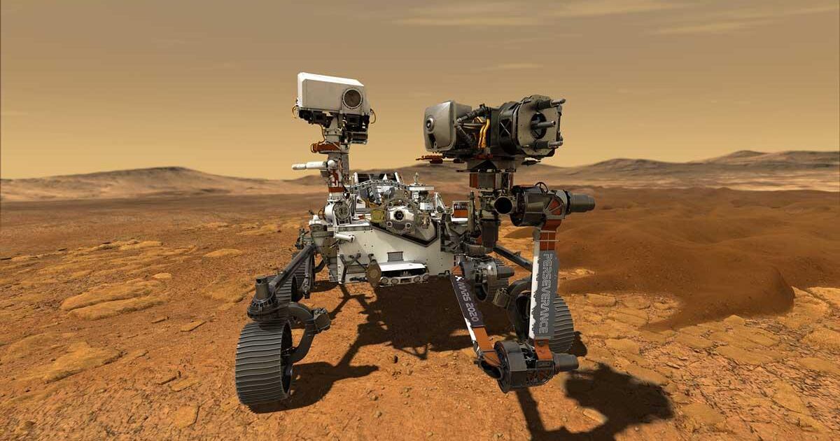 Mars Rover Message 'See you soon!' - Nasa's Mars rover and Hope probe exchange messages ...