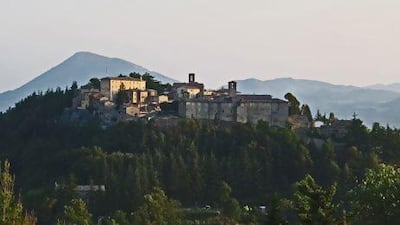 The hilltop village of Montone was once the domain of Braccio Montone, a powerful medieval knight. Many of the surrounding settlements, like Umbertide, have Etruscan origins, which date from before the Roman era. Rosemary Behan / The National