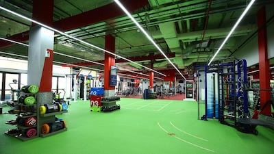 Fitness First's newest location is now open in Arabian Ranches in Dubai. Courtesy of Fitness First