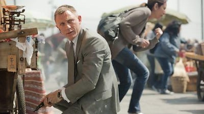 Daniel Craig has been signed on to star in two more James Bond movies. Photo by Francois Duhamel